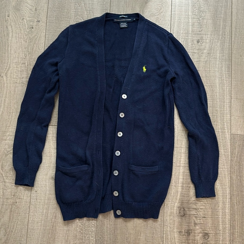 Ralph Lauren sport boyfriend fit cardigan